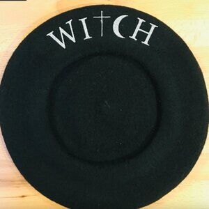 Witchwood Vegan felt Witch Beret